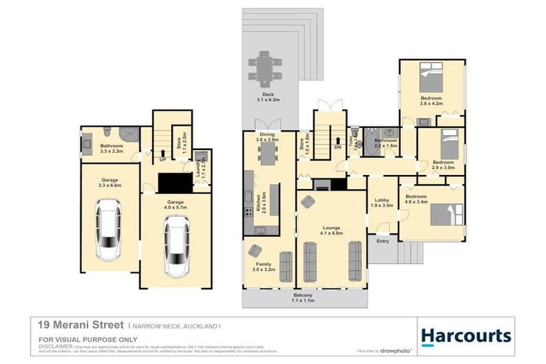 Photo of property in 19 Merani Street, Narrow Neck, Auckland, 0622