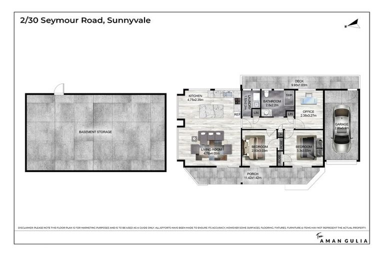 Photo of property in 2/30 Seymour Road, Sunnyvale, Auckland, 0612