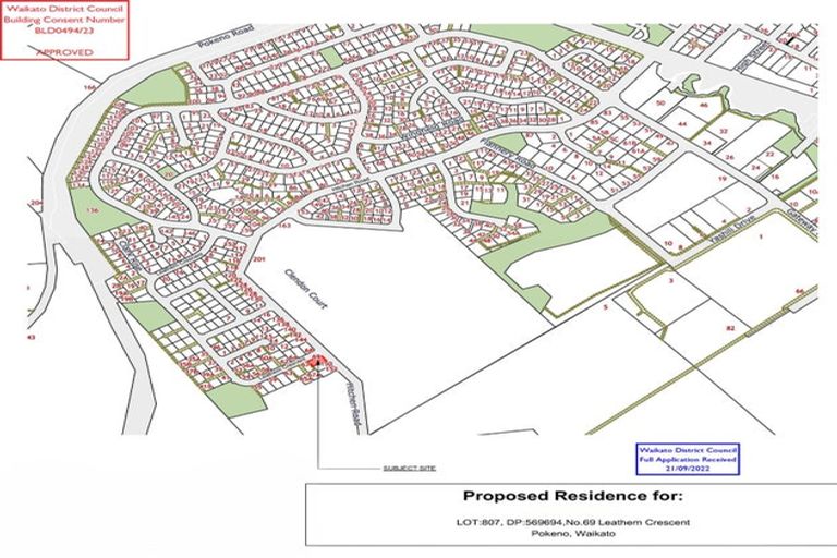 Photo of property in 69 Leathem Crescent, Pokeno, 2402