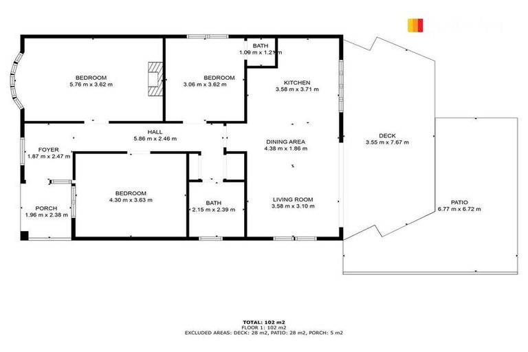 Photo of property in 4 Montreal Street, Saint Kilda, Dunedin, 9012