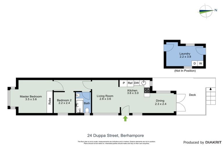 Photo of property in 24 Duppa Street, Berhampore, Wellington, 6023