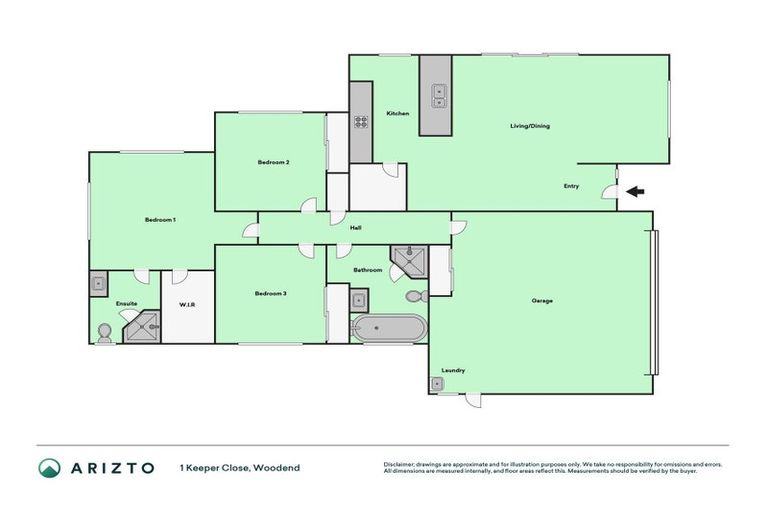 Photo of property in 1 Keeper Close, Woodend, 7610