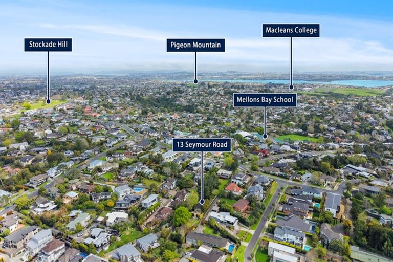 Photo of property in 13 Seymour Road, Mellons Bay, Auckland, 2014
