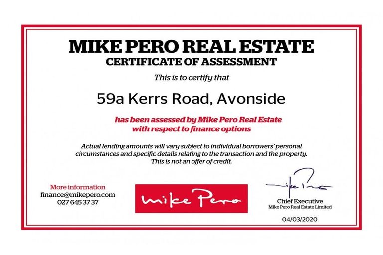 Photo of property in 59a Kerrs Road, Avonside, Christchurch, 8061