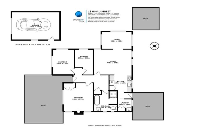 Photo of property in 18 Hinau Street, Maeroa, Hamilton, 3200