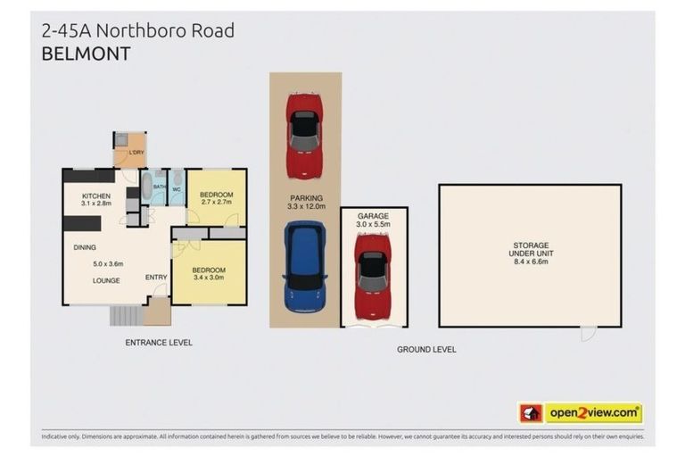 Photo of property in 2/45a Northboro Road, Belmont, Auckland, 0622