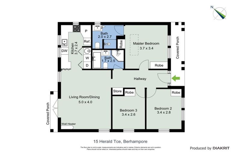 Photo of property in 15 Herald Terrace, Berhampore, Wellington, 6023