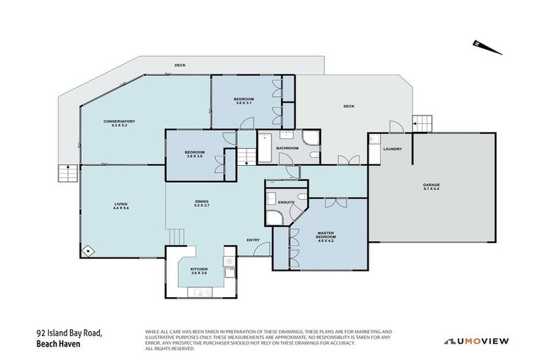 Photo of property in 92 Island Bay Road, Beach Haven, Auckland, 0626