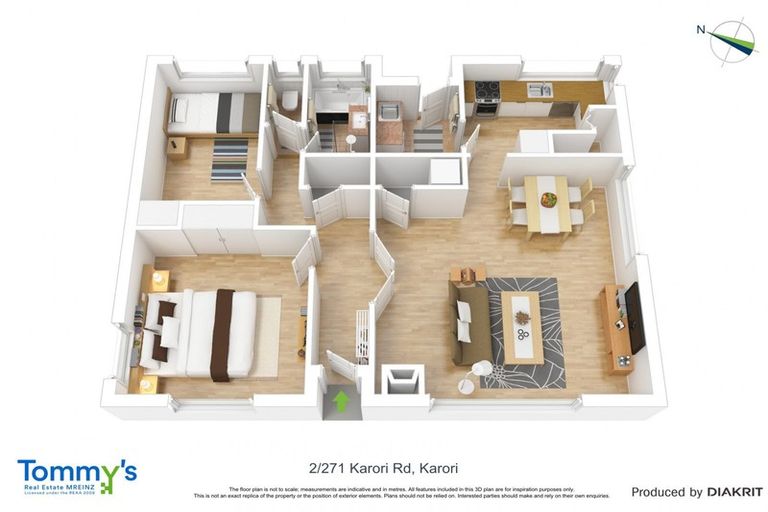 Photo of property in 2/271 Karori Road, Karori, Wellington, 6012