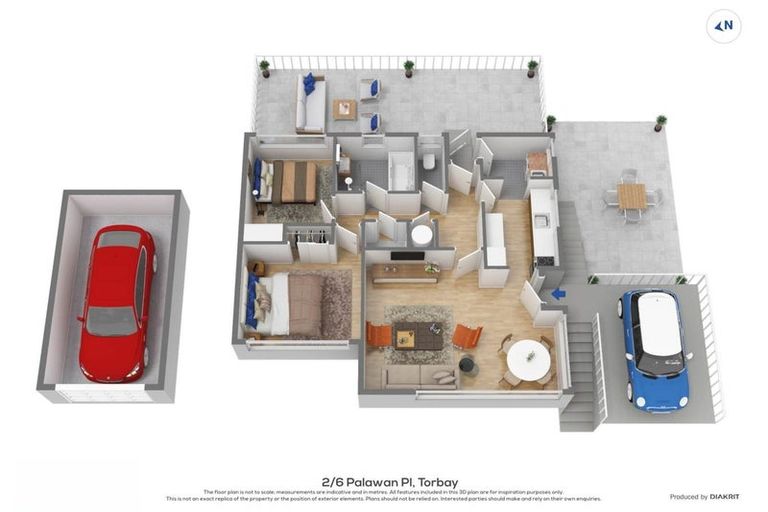 Photo of property in 2/6 Palawan Place, Torbay, Auckland, 0630