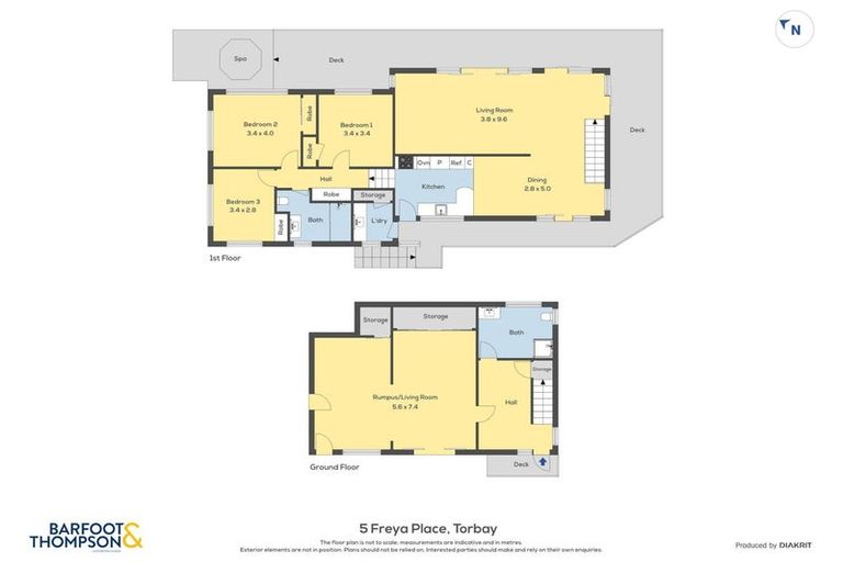 Photo of property in 5 Freya Place, Torbay, Auckland, 0630