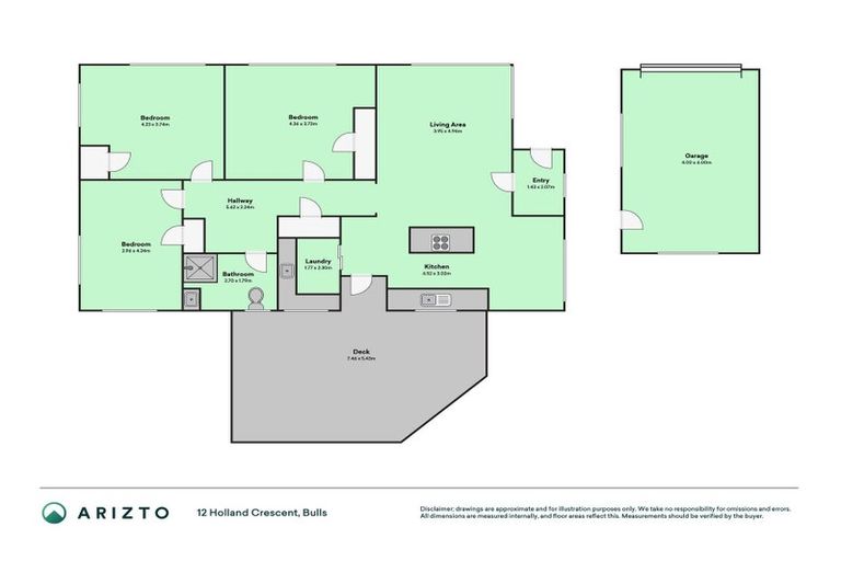 Photo of property in 12 Holland Crescent, Bulls, 4818