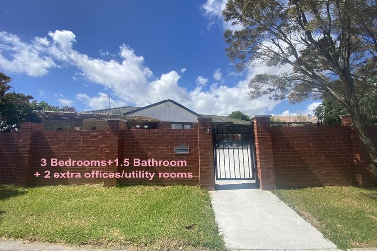 Photo of property in 23 Elderberry Road, Burswood, Auckland, 2013