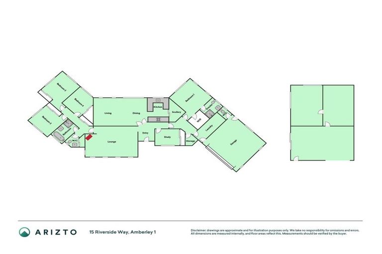 Photo of property in 15 Riverside Way, Amberley, 7410