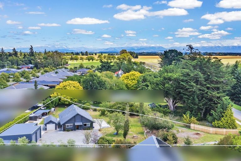 Photo of property in 1735 Hoskyns Road, Kirwee, Darfield, 7571