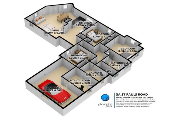 Photo of property in 3a Saint Pauls Road, Chartwell, Hamilton, 3210