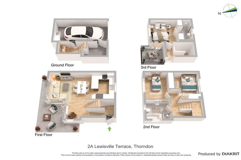 Photo of property in 2a Lewisville Terrace, Thorndon, Wellington, 6011