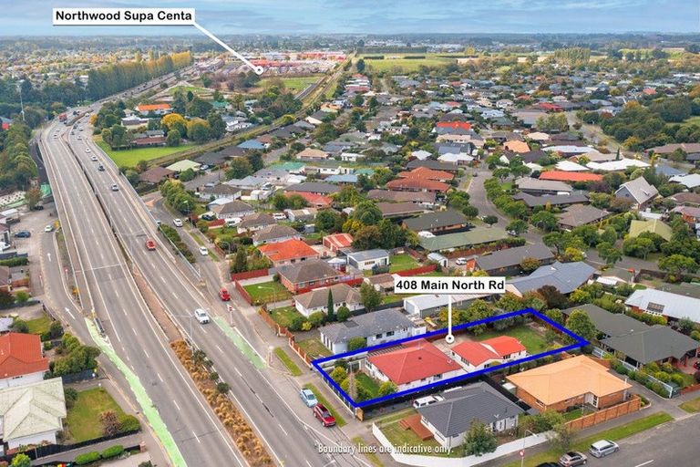 Photo of property in 408 Main North Road, Redwood, Christchurch, 8051