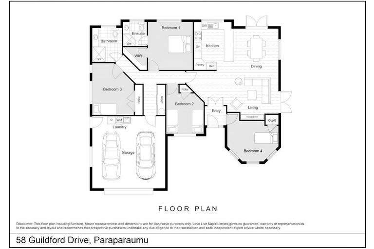 Photo of property in 58 Guildford Drive, Paraparaumu, 5032