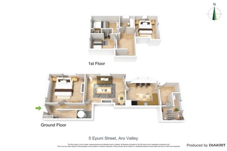 Photo of property in 5 Honiana Te Puni Street, Aro Valley, Wellington, 6021