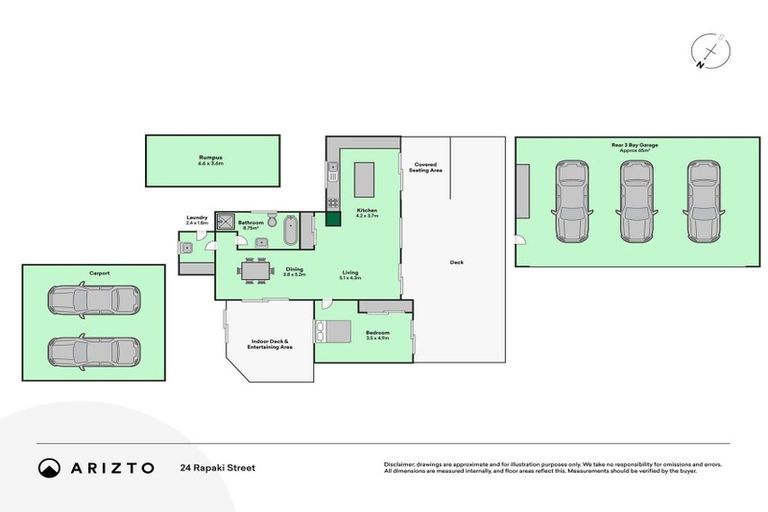 Photo of property in 24 Rapaki Street, Koitiata, Whanganui, 4581