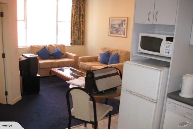 Photo of property in Terrace Tower Apartments, 126 The Terrace, Wellington Central, Wellington, 6011