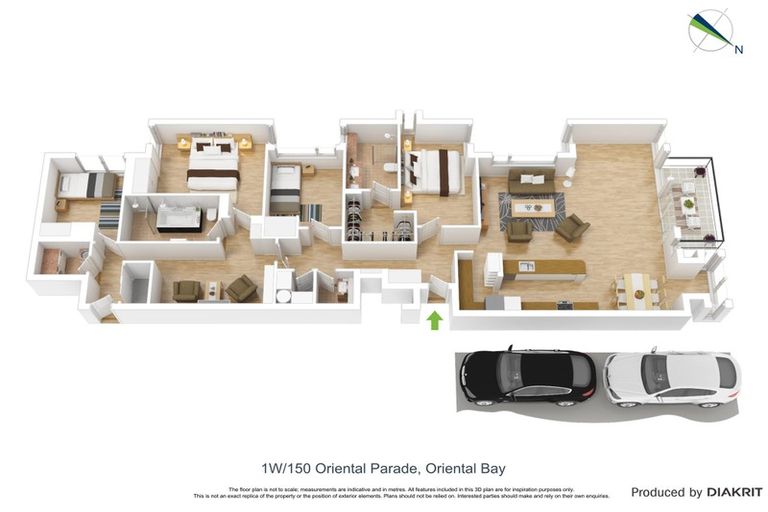 Photo of property in 1w/150 Oriental Parade, Oriental Bay, Wellington, 6011