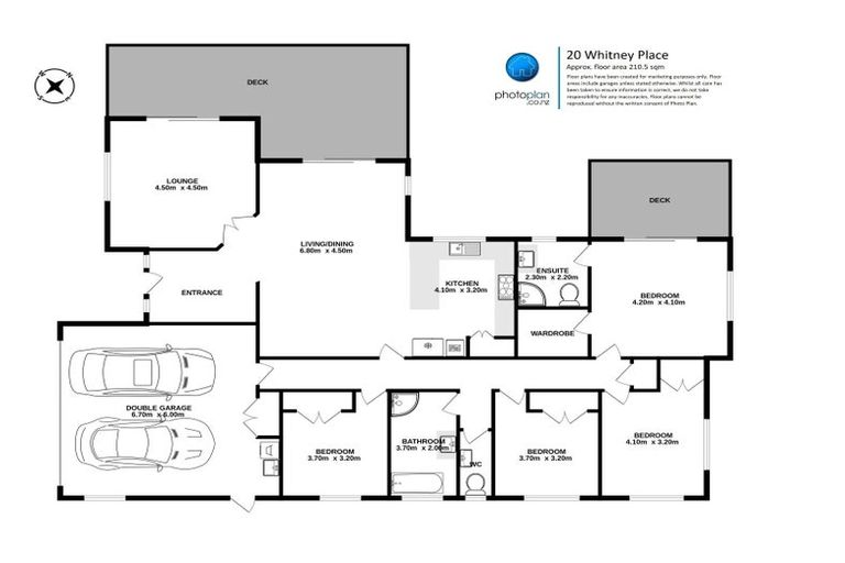 Photo of property in 20 Whitney Place, Rototuna North, Hamilton, 3210