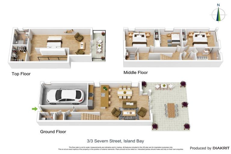 Photo of property in 3/3 Severn Street, Island Bay, Wellington, 6023