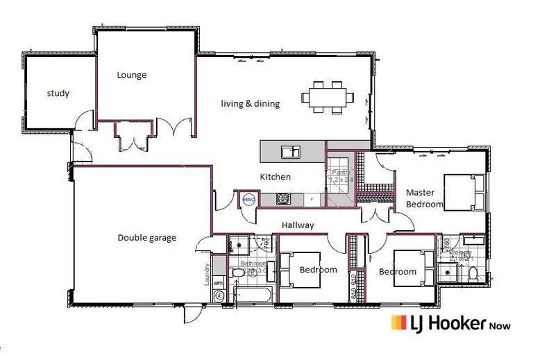 Photo of property in 6 Omahuru Road, Glenbrook, 2681