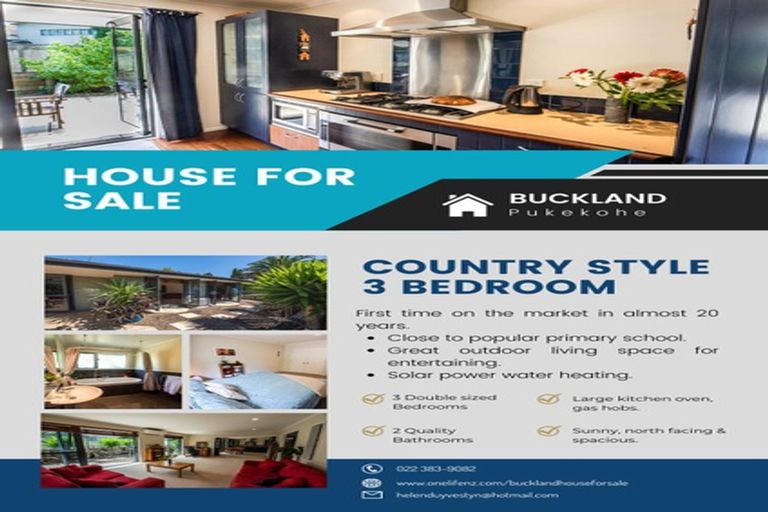 Photo of property in 4 Tonkin Place, Buckland, Pukekohe, 2677