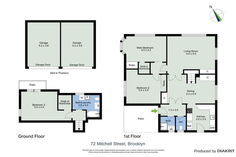 Photo of property in 72 Mitchell Street, Brooklyn, Wellington, 6021