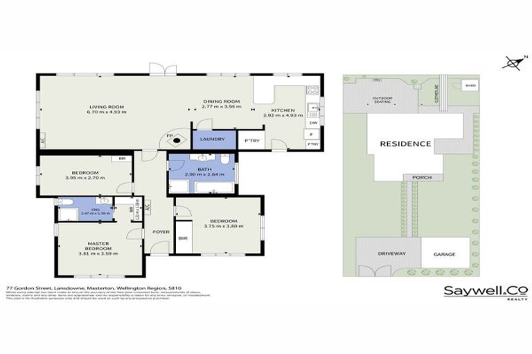 Photo of property in 77 Gordon Street, Lansdowne, Masterton, 5810