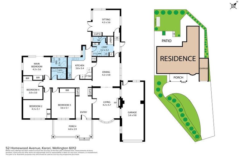 Photo of property in 52 Homewood Avenue, Karori, Wellington, 6012