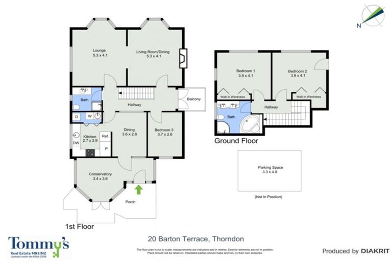 Photo of property in 20 Barton Terrace, Thorndon, Wellington, 6011