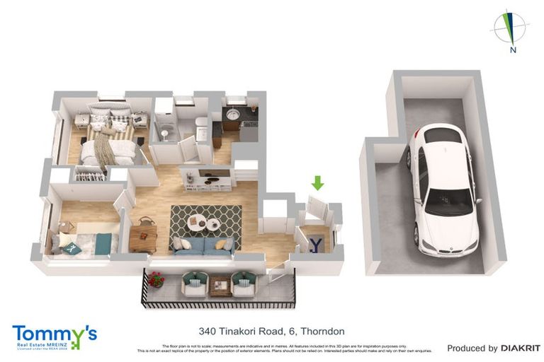 Photo of property in Windsor Court, 6/340 Tinakori Road, Thorndon, Wellington, 6011