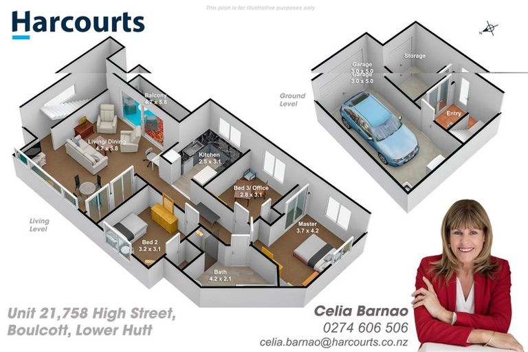 Photo of property in 21/758 High Street, Boulcott, Lower Hutt, 5011