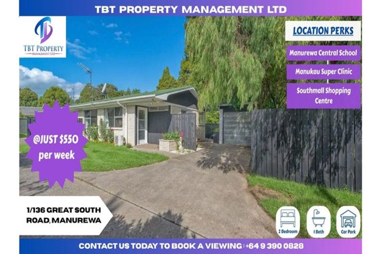 Photo of property in 1/136 Great South Road, Manurewa, Auckland, 2102
