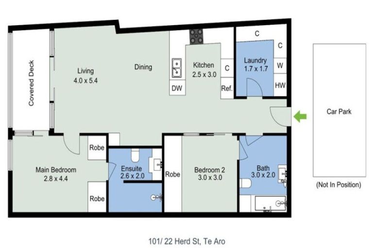 Photo of property in Chaffers Dock, 101/22 Herd Street, Te Aro, Wellington, 6011