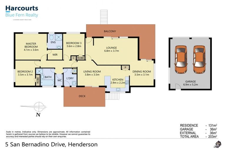 Photo of property in 5 San Bernadino Drive, Henderson, Auckland, 0612