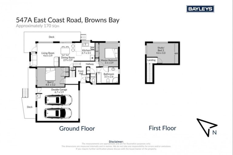 Photo of property in 1/547 East Coast Road, Browns Bay, Auckland, 0630