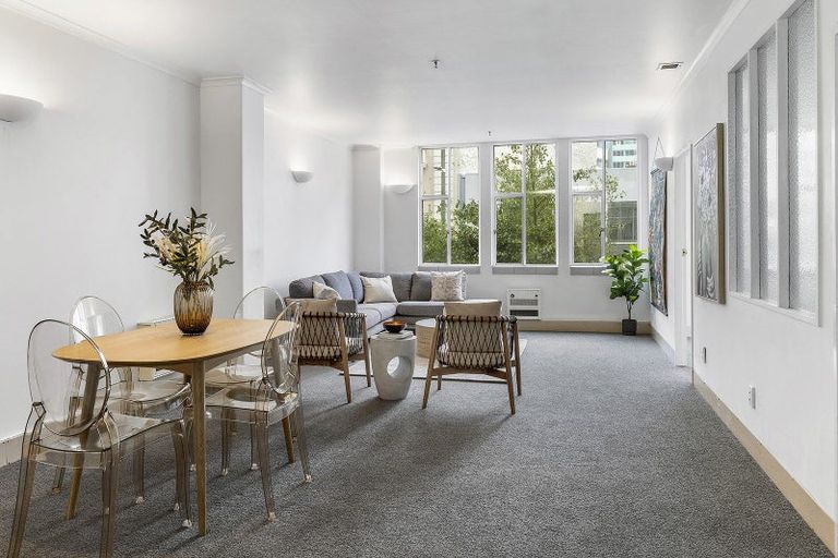 Photo of property in Civic Chambers Apartments, 6/25 Cuba Street, Te Aro, Wellington, 6011