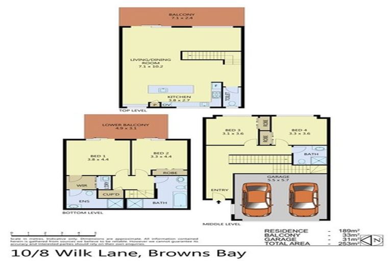 Photo of property in Wilk Heights, 6/8 Wilk Lane, Browns Bay, Auckland, 0630