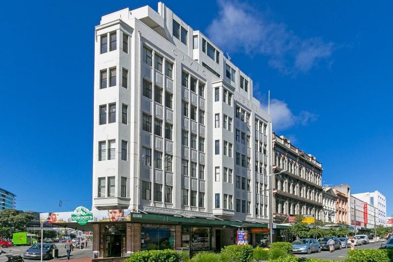 Photo of property in Civic Chambers Apartments, 6/25 Cuba Street, Te Aro, Wellington, 6011