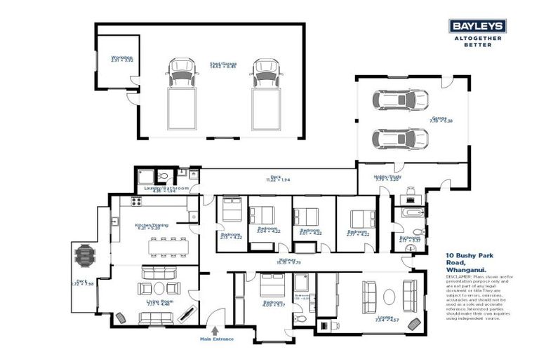 Photo of property in 10 Bushy Park Road, Kai Iwi, Whanganui, 4574