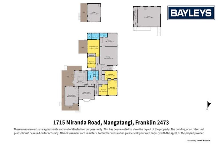 Photo of property in 1715 Miranda Road, Mangatangi, Pokeno, 2473