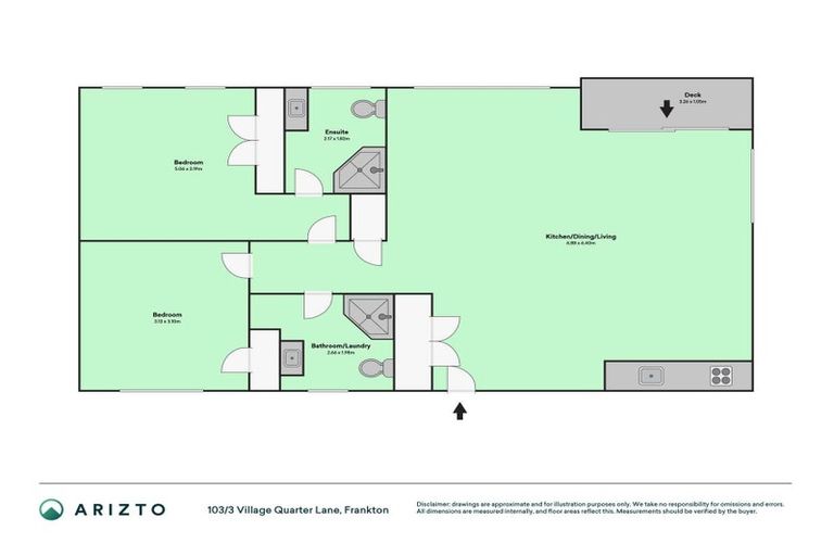 Photo of property in 104/1 Village Quarter Lane, Frankton, Hamilton, 3204