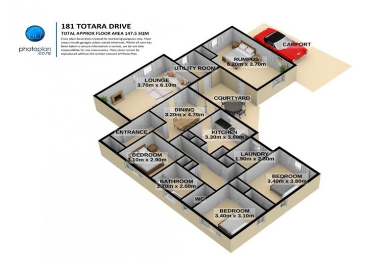 Photo of property in 181 Totara Drive, Pukete, Hamilton, 3200