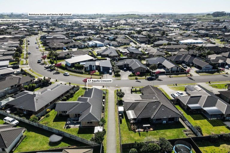 Photo of property in 57 Aquila Crescent, Rototuna North, Hamilton, 3210