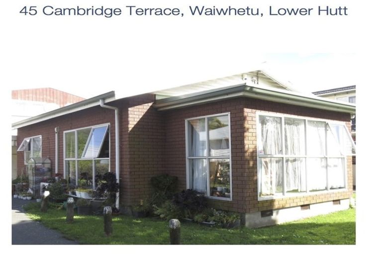 Photo of property in 45 Cambridge Terrace, Waiwhetu, Lower Hutt, 5010